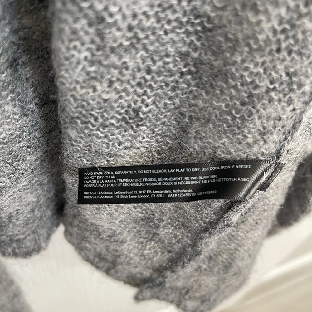 Anthropologie Lightweight Duster Kimono Grey - Picture 8 of 8